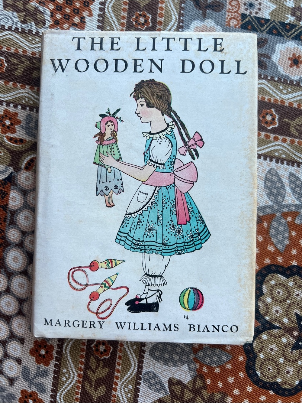 The Little Wooden Doll by Margery Williams Bianco, 1961 Edition, Vintage Book